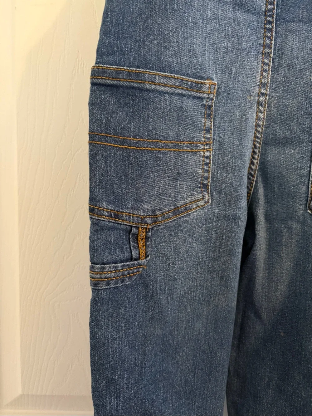 OshKosh B'gosh Dark Blue Denim Overalls for Kids